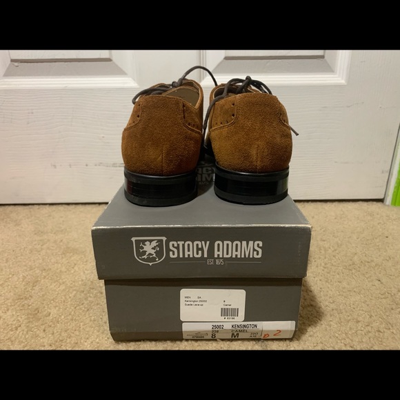 Men’s Brown Suede Stacy Adams - Picture 3 of 3